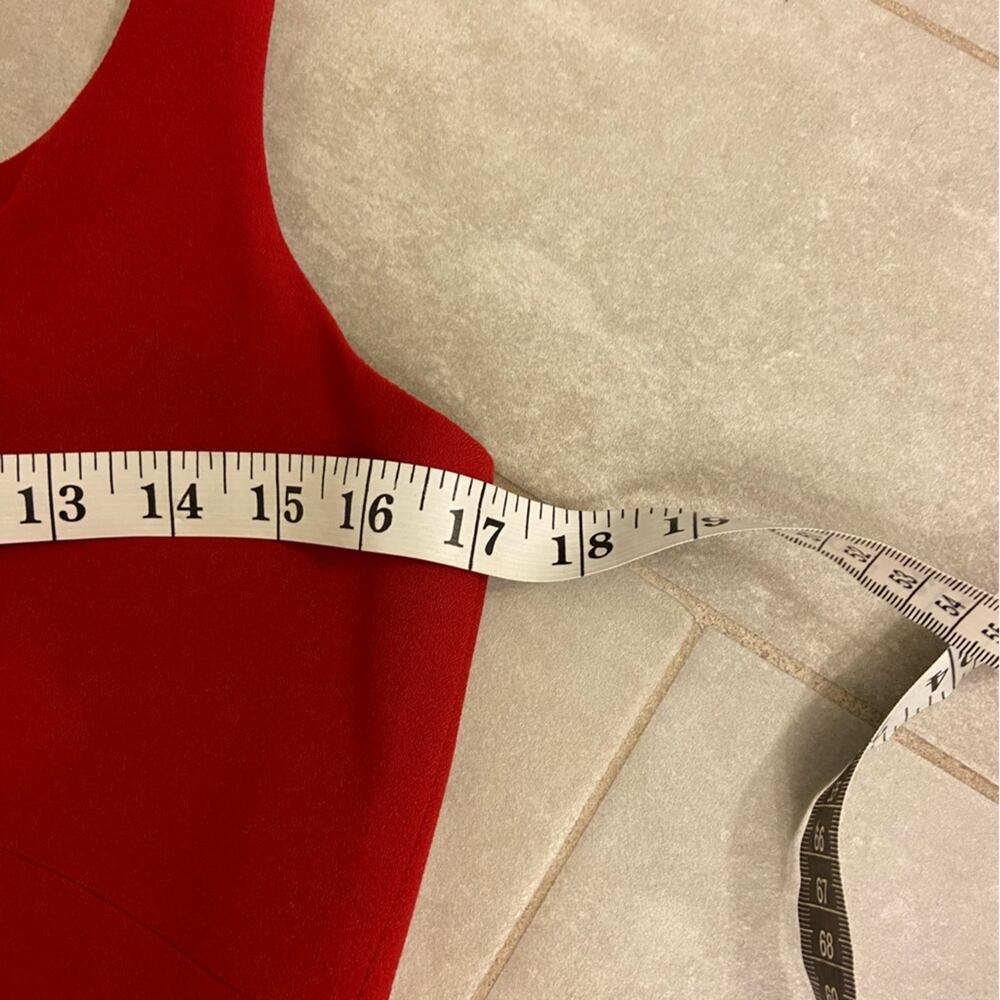 Black Halo Sweetheart Neckline Sheath Dress Red Size 8 - Picture 9 of 9